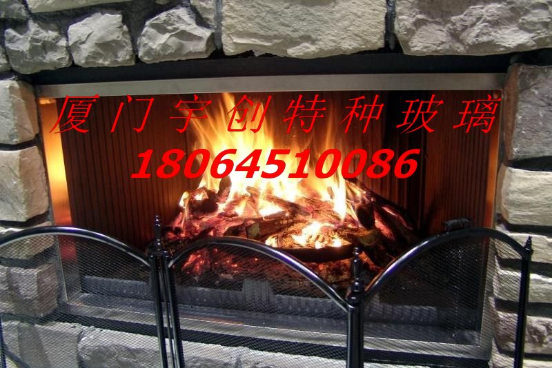 壁炉玻璃
